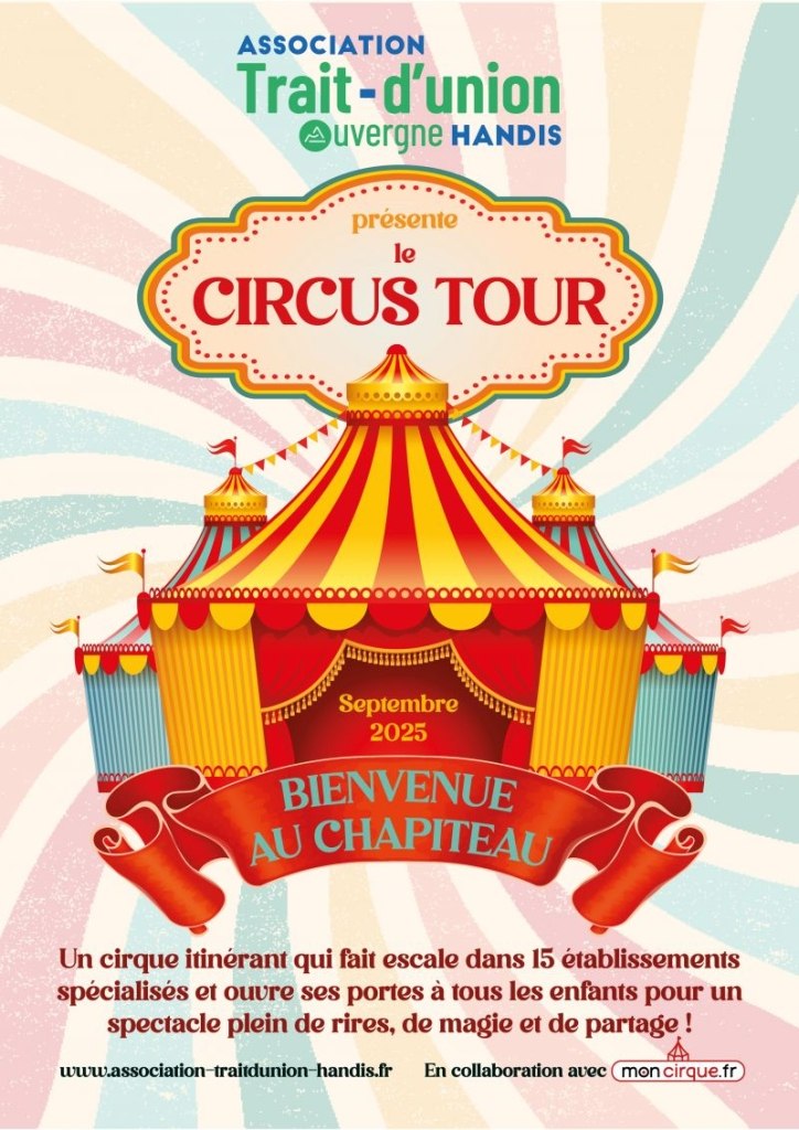 Affiche du Circus Tour 2025