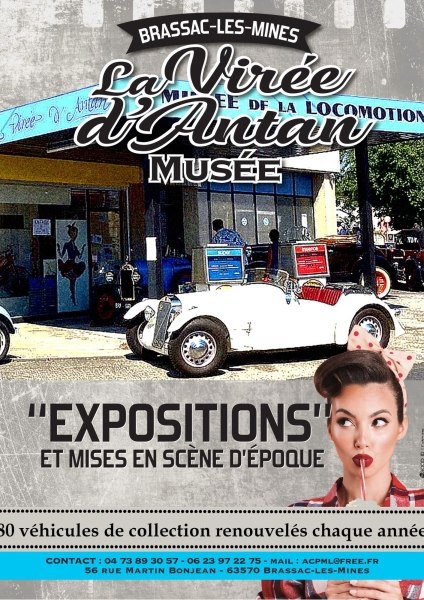 Affiche de l'exposition au sein du Musée la virée d'antan