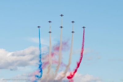 Ailes et Volcans – photo : Patrouille de France