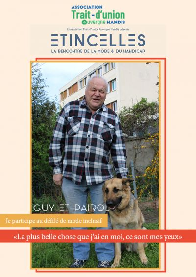 mode et handicap : Etincelles présentation de Guy et Pairol