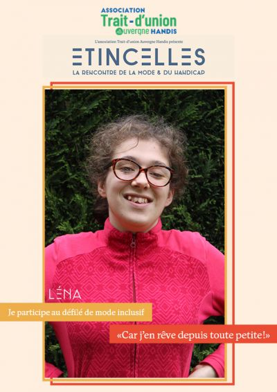 mode et handicap : Etincelles présentation de Léna