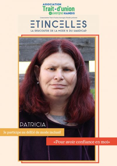 mode et handicap : Etincelles présentation de Patricia