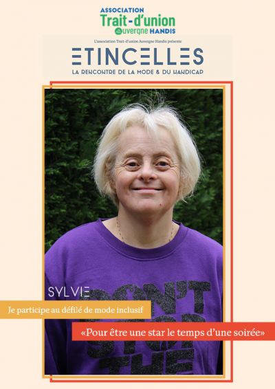 mode et handicap : Etincelles présentation de Sylvie