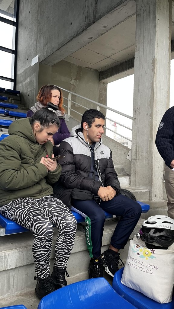 Test du dispositif d'Audiodescription au stade Marcel Michelin de l'ASM Clermont Auvergne