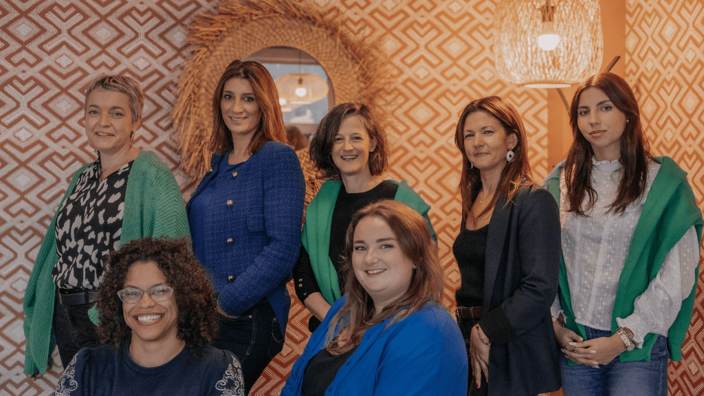 Equipe de l'Association Trait d'union Auvergne Handis