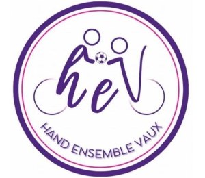 logo du club hand ensemble Vaux. Para Hand en fauteuil roulant