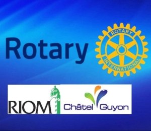 logo du Rotary club de Riom Châtel Guyon