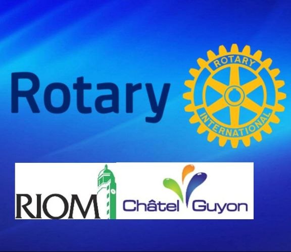 logo du Rotary club de Riom Châtel Guyon