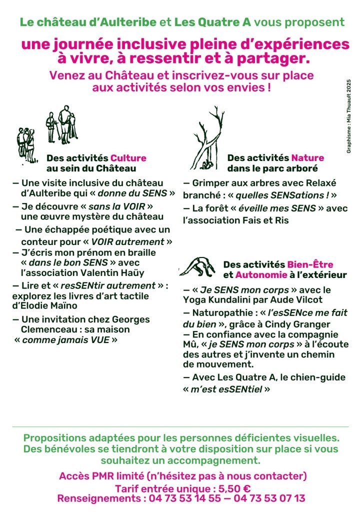 Programme des activités Un dimanche sensationnel à Aulteribe