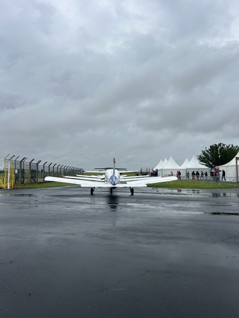 Rêve de Gosse baptême photo 2 avions sur la piste