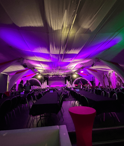 salle pour le public au Garden Palace
