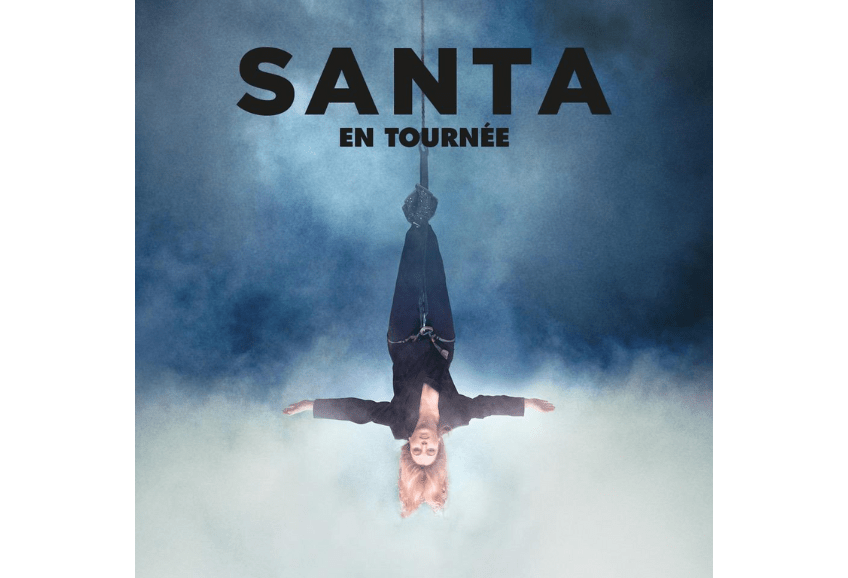 Affiche du concert de Santa au Zénith d'Auvergne