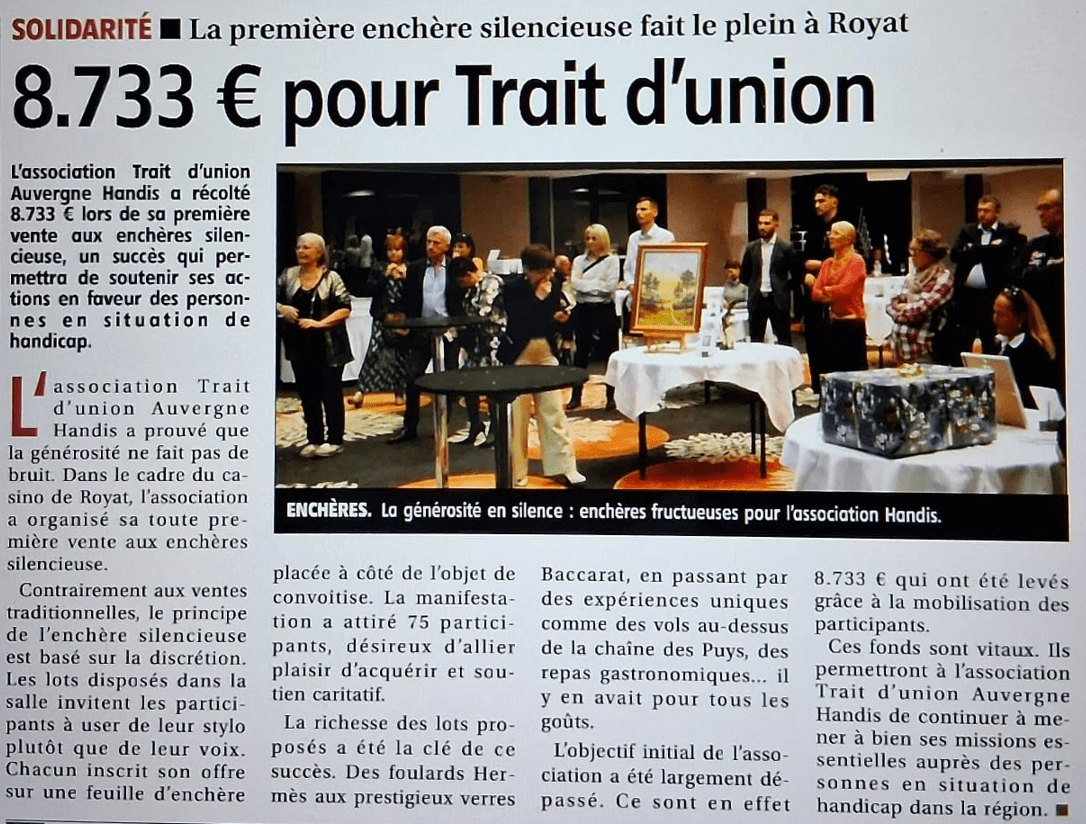 Vente aux enchères - La Montagne