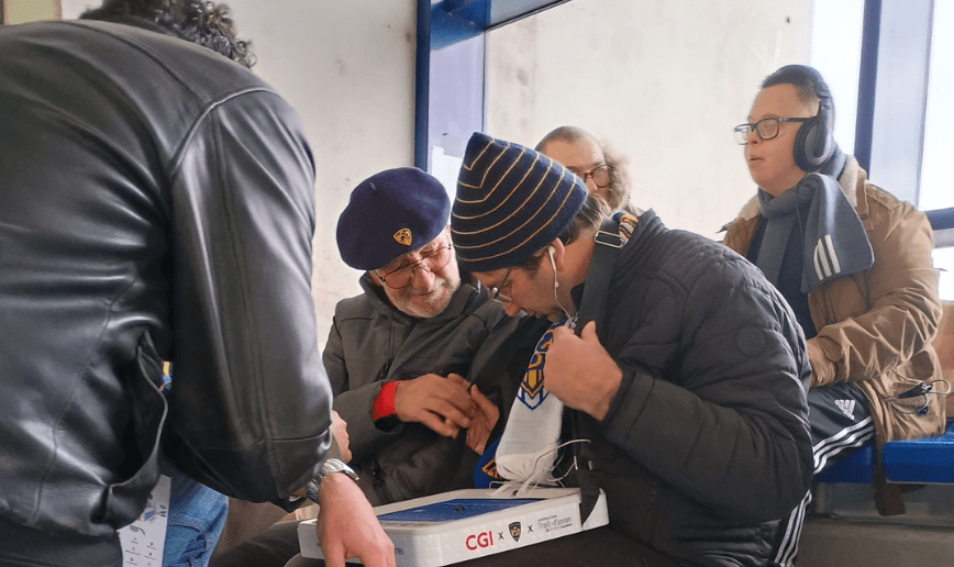 dispositif audio et tactile Touch2See