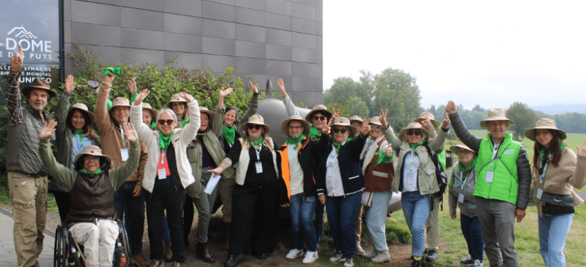 l'équipe de bénévoles Ensemble créons l’édition 2026 d’Handidôme !