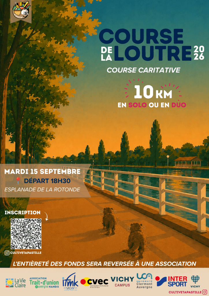 Affiche Course de la Loutre 2026